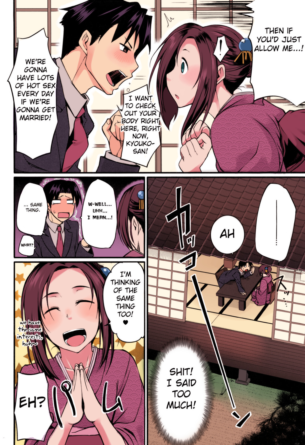 Hentai Manga Comic-Marriage Hunting - Colorized-Read-6